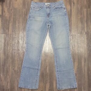 Levis Strauss Classic Boot Cut Jeans in Light Blue